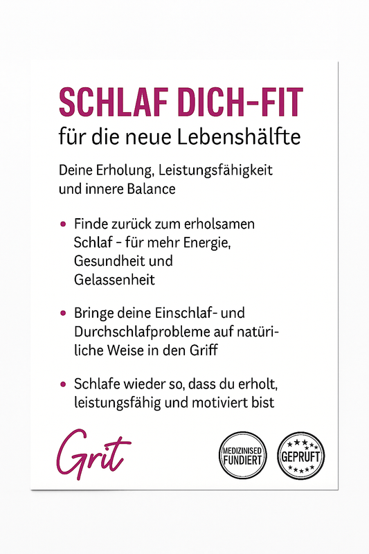 SCHLAF DICH - FIT